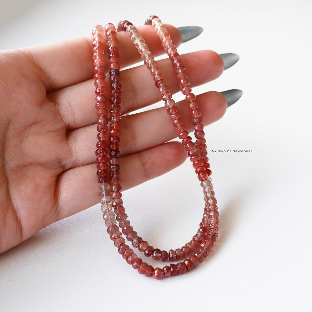 アンデシン ファセットロンデル 1連