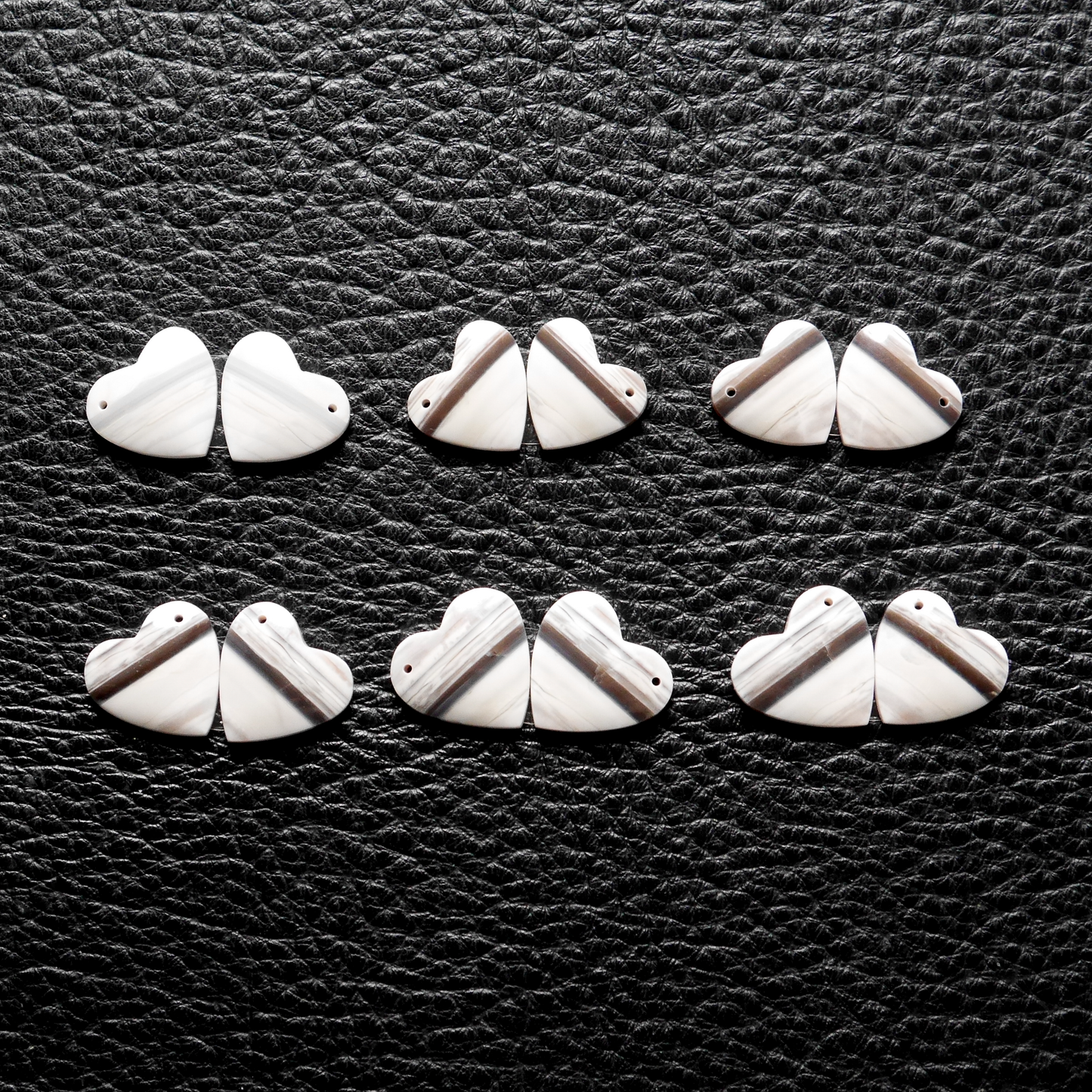 インドネシア産カーネリアンアゲート カボション　1ペア