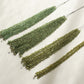 Rare African Demantoid Garnet Faceted Drop 1 Strand