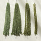 Rare African Demantoid Garnet Faceted Drop 1 Strand
