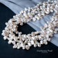 Freshwater Pearl Natural Color Cleopatra Petal Flower 1Strand