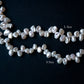 Freshwater Pearl Natural Color Cleopatra Petal Flower 1Strand