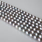 Freshwater Pearl Dyed Silver Gray Drop Beads 1Strand