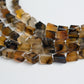 [Original Beads] Montana Agate Nugget Cut Beads 1Strand