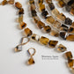 [Original Beads] Montana Agate Nugget Cut Beads 1Strand