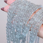 [Rare] Danburite Faceted Rondelle Beads 1Strand