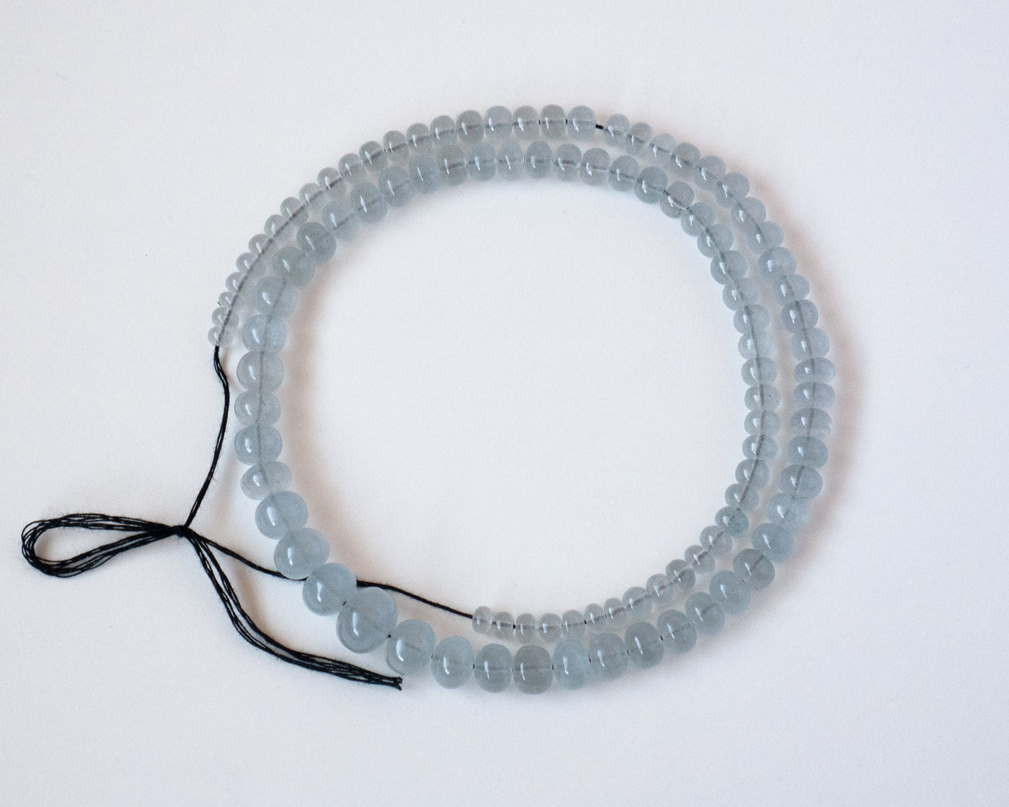 [Rare] Danburite Faceted Rondelle Beads 1Strand