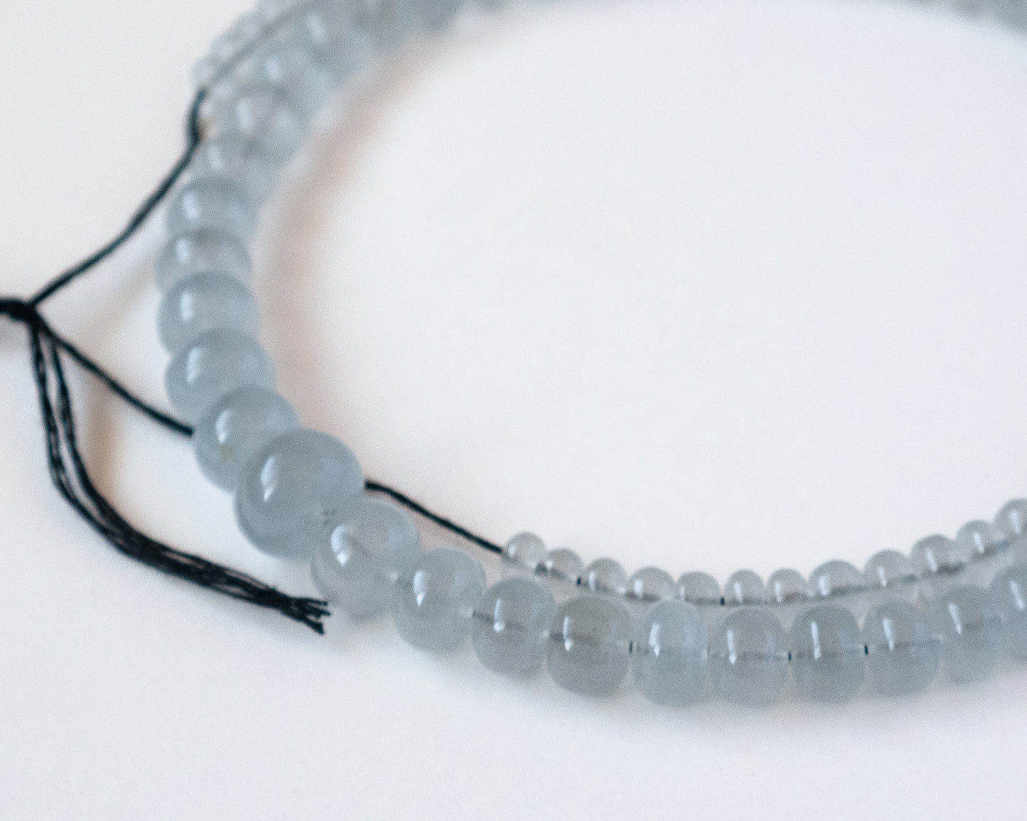 [Rare] Danburite Faceted Rondelle Beads 1Strand