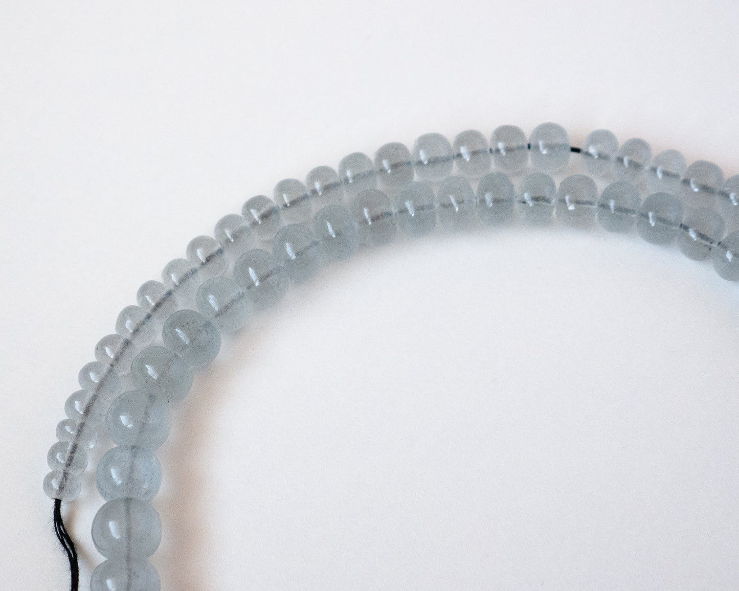 [Rare] Danburite Faceted Rondelle Beads 1Strand