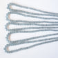 [Rare] Danburite Faceted Rondelle Beads 1Strand