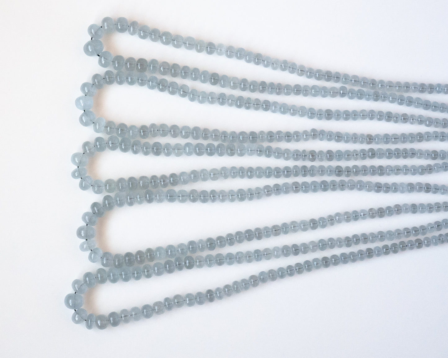 [Rare] Danburite Faceted Rondelle Beads 1Strand