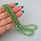 [Rare] Danburite Faceted Rondelle Beads 1Strand